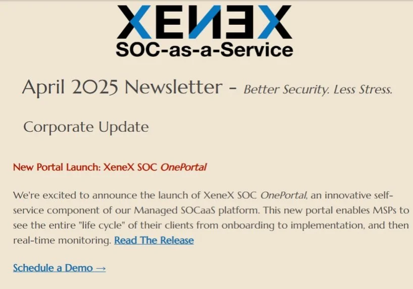 April Newsletter