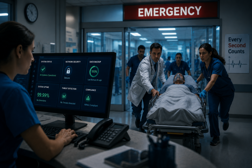When care can’t wait, your systems can’t fail.