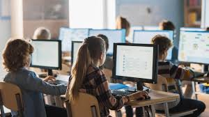 school with kids